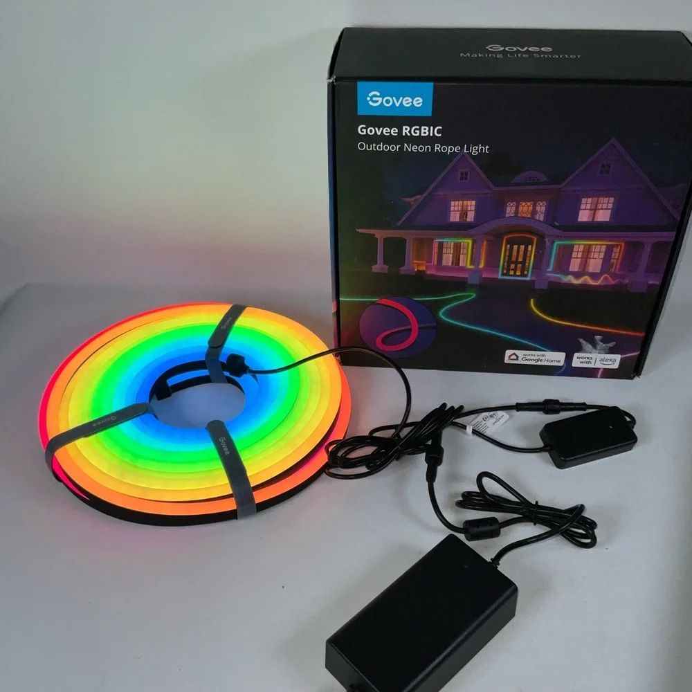 RGBIC Outdoor Neon Rope Light - Multicolor
